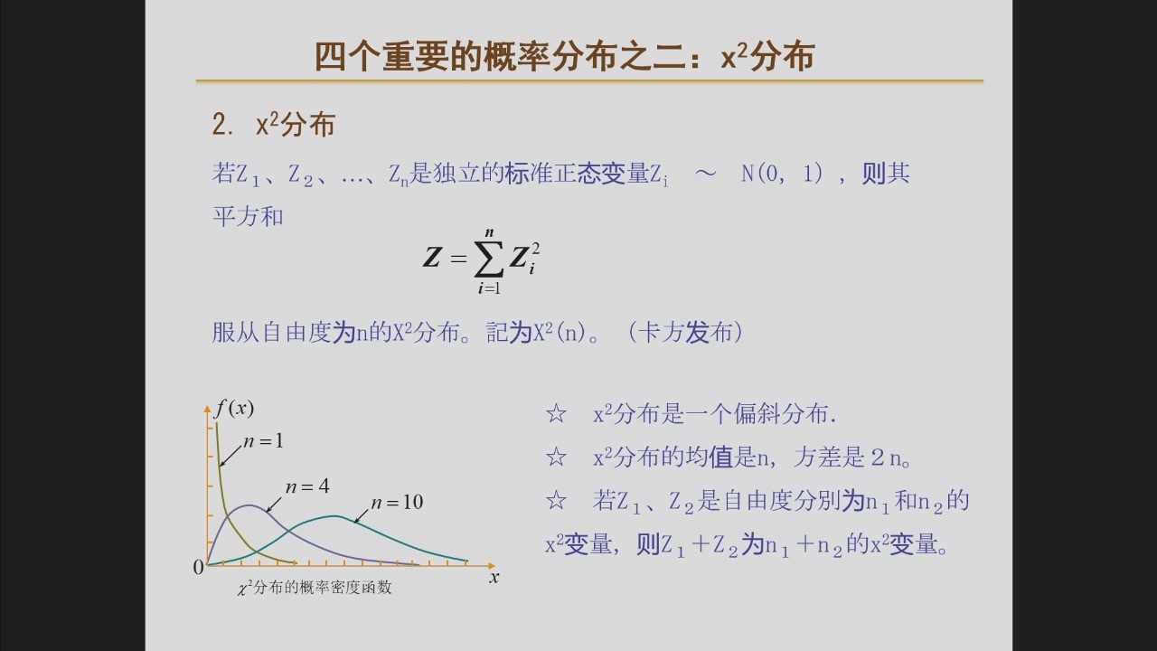 卡方分布
