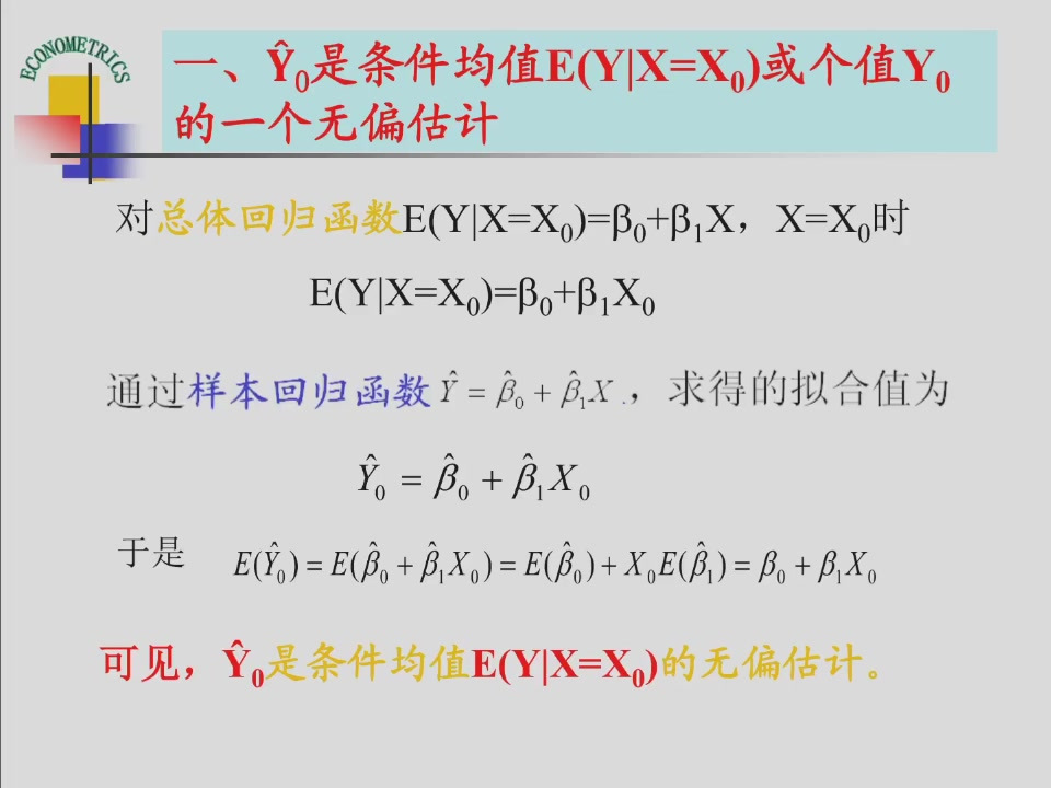 课件第21页:条件均值的无偏点预测